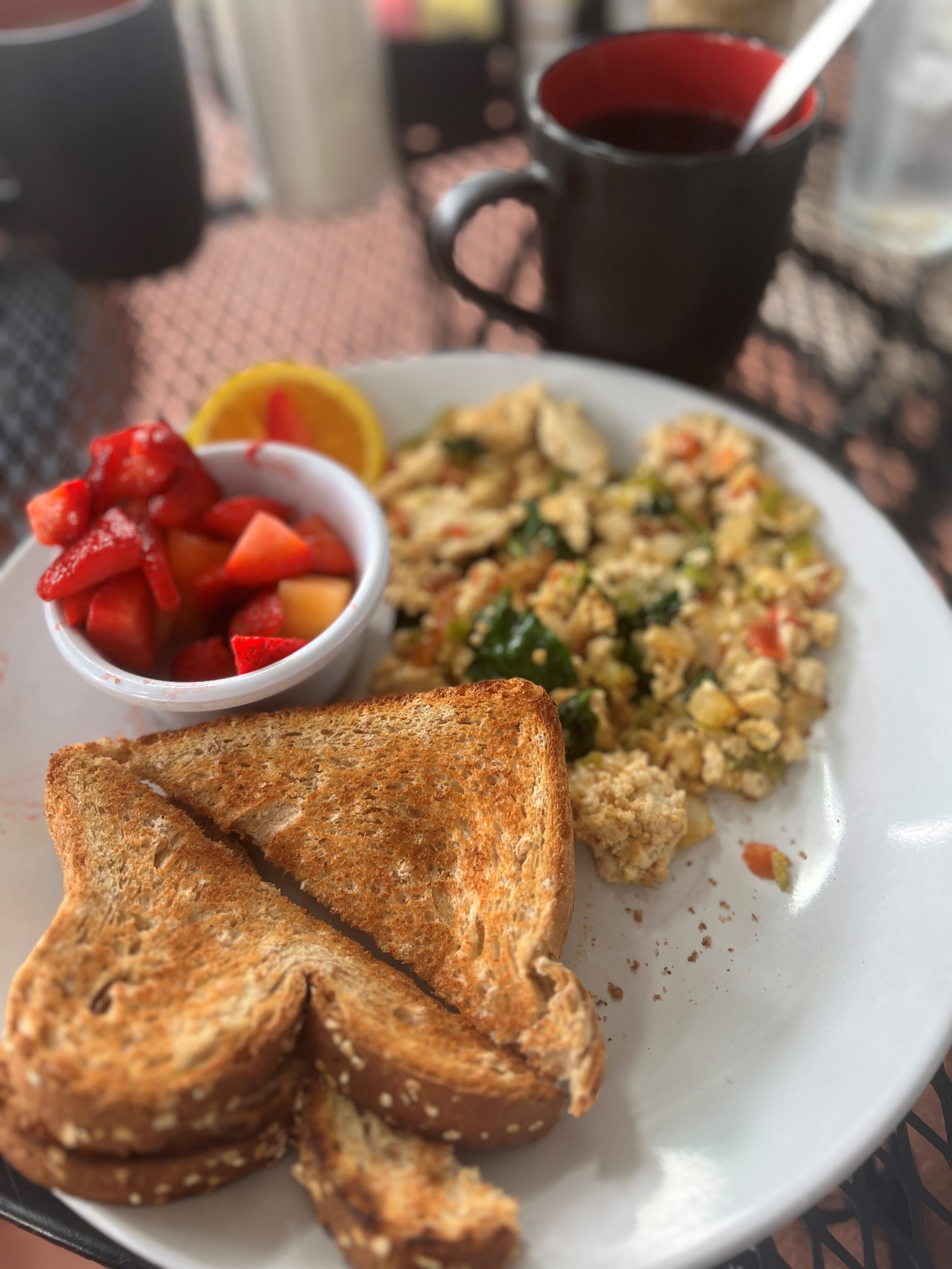A real plate at Sage Biscuit Cafe